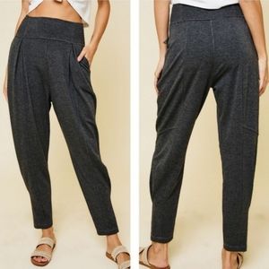 Charles-fold Pleated Cropped Pant from Yellow Ribbon